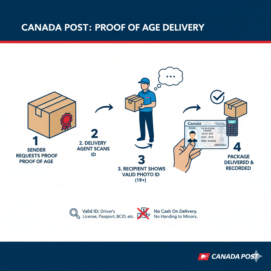 Proof of Age Delivery Canada Post. Proof of Age Delivery Canada Post.